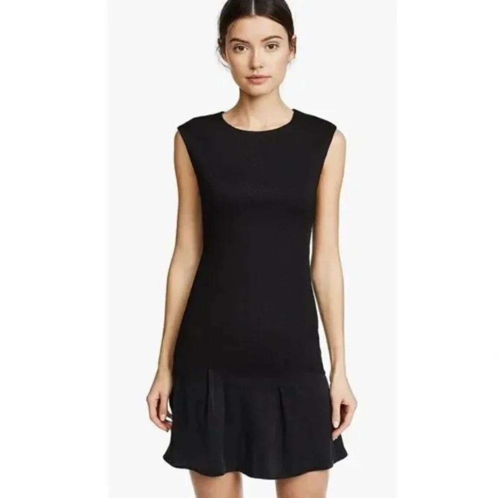 Rebecca Taylor Sleeveless Black Cocktail Dress Woman’s Size 2 - Picture 1 of 9